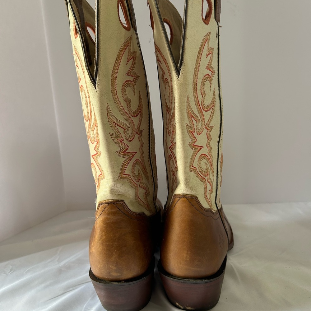 Double H Men’s Leather Western Boots . Made in Mexico Size 12 - Picture 5 of 10